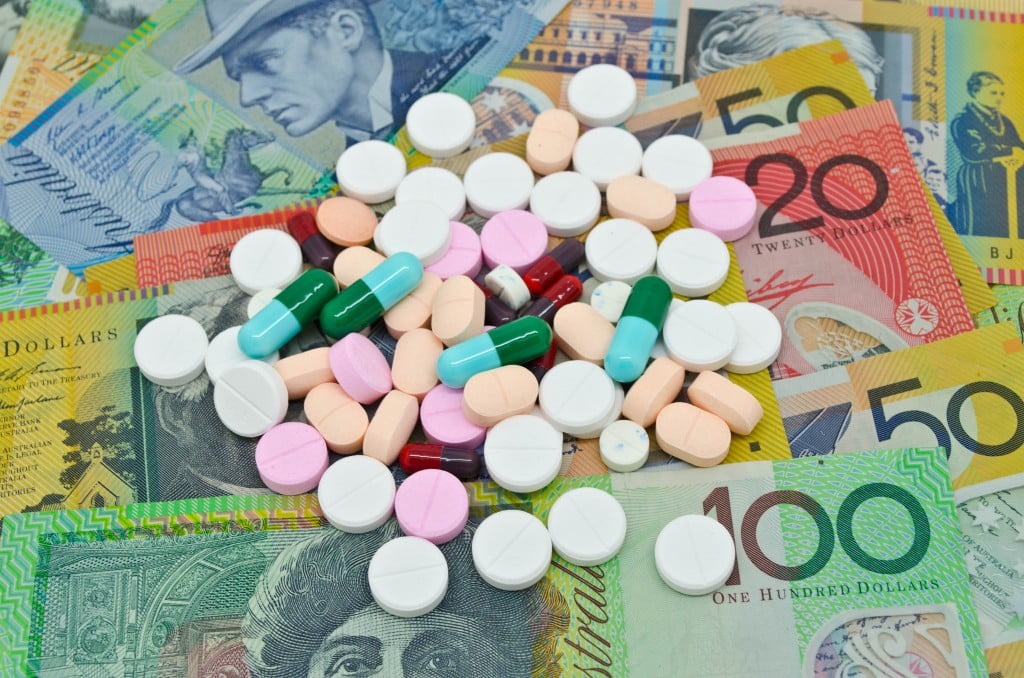 PBS sustainable: pills on Australian dollars