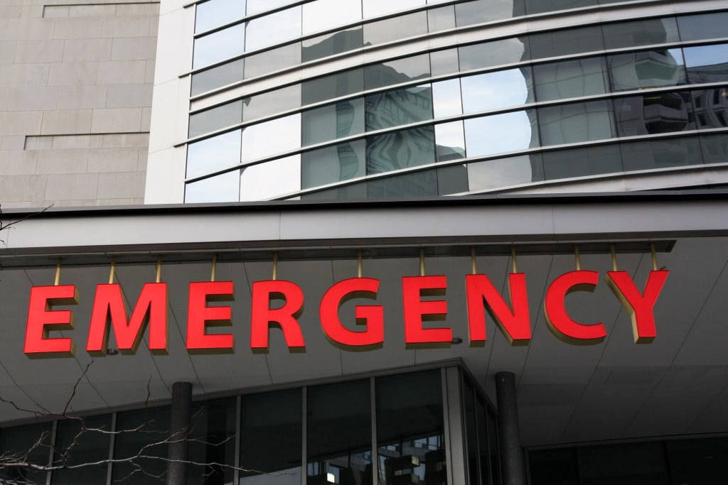 emergency department front entrance (pharmacy could relieve pressure)