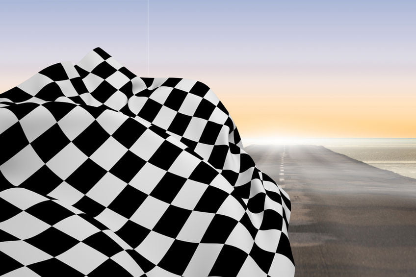 inflectra story, checkered race winning flag
