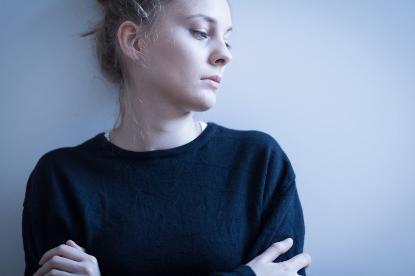 sad woman - mental health blog