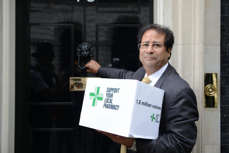 the pharmacy petition arrives