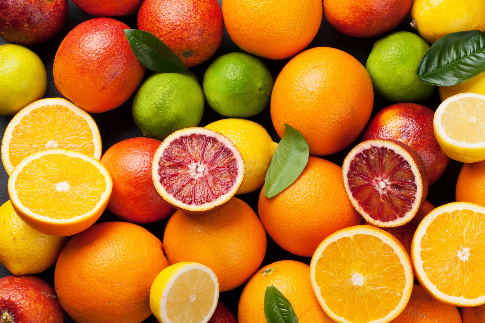 oranges, lemons and limes