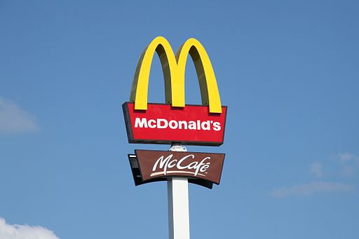 McDonald's and McCafe sign