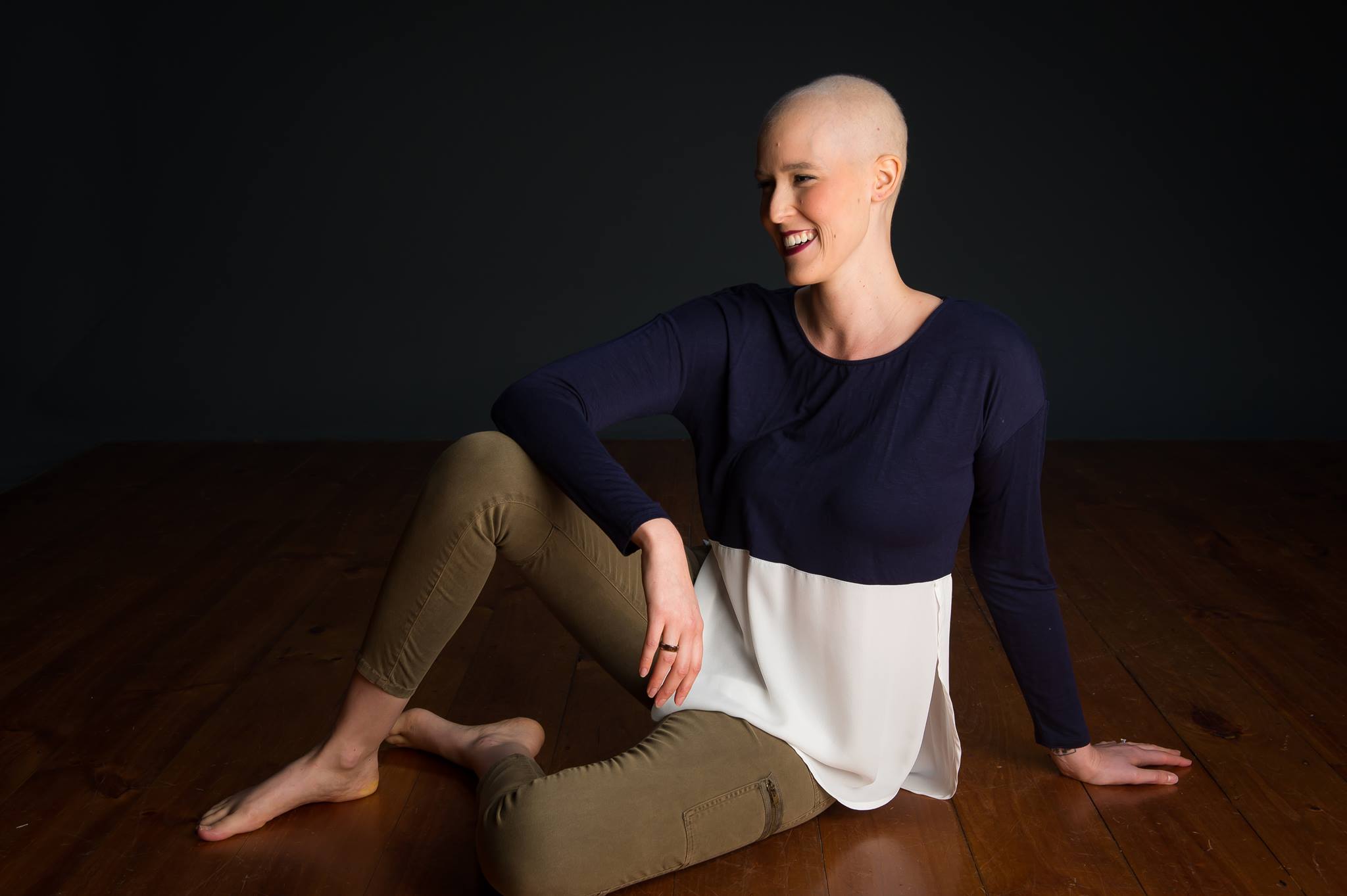 Jessica Chapman-Goetz documents her experience with breast cancer. Image: Supplied.