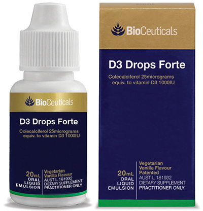Bioceuticals Vitamin D3 drops forte liquid 20ml