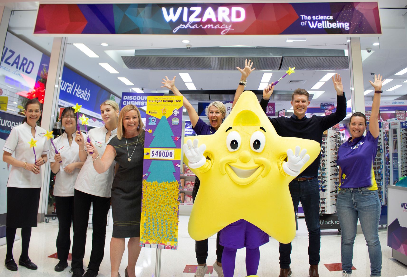Wizard Pharmacy launches Starlight Giving Tree Appeal